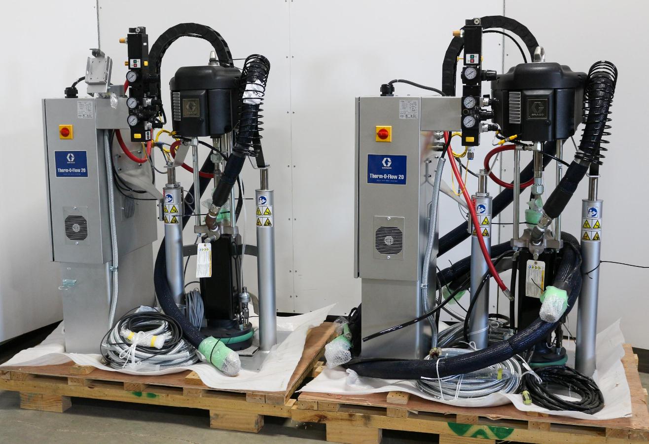 GRACO THERMO-O-FLOW 20 HOT MELT BULK SYSTEM 20 LITER