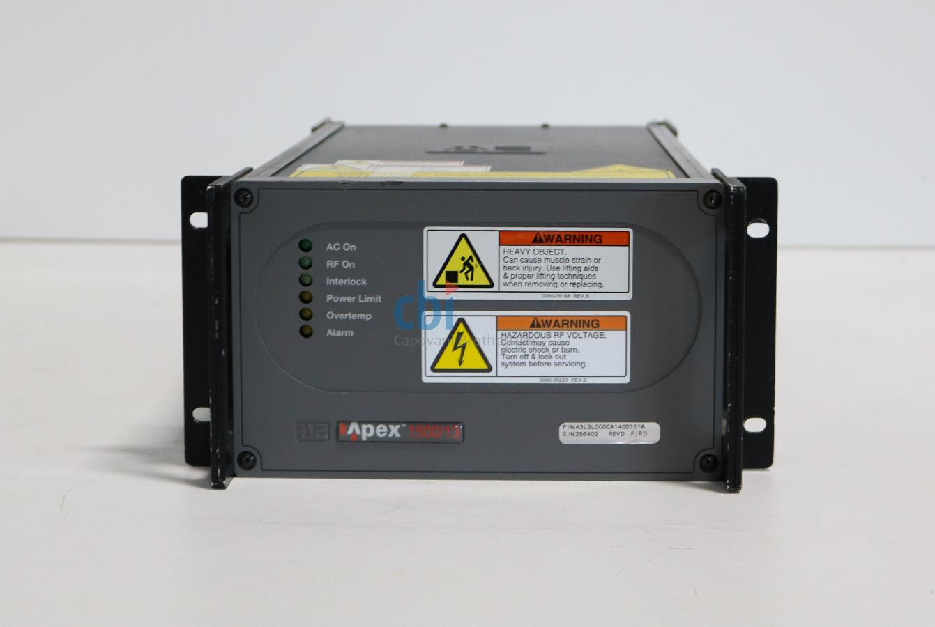 https://www.keySurplus.com/clientresources/107/108/99/999/207153-1-Apex-1500-13-Half-Rack-RF-Generator-11.jpg