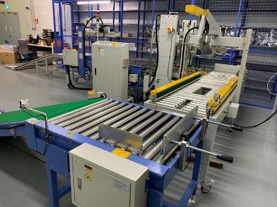 Packaging Systems, Entry Conveyor, Carton Sealer