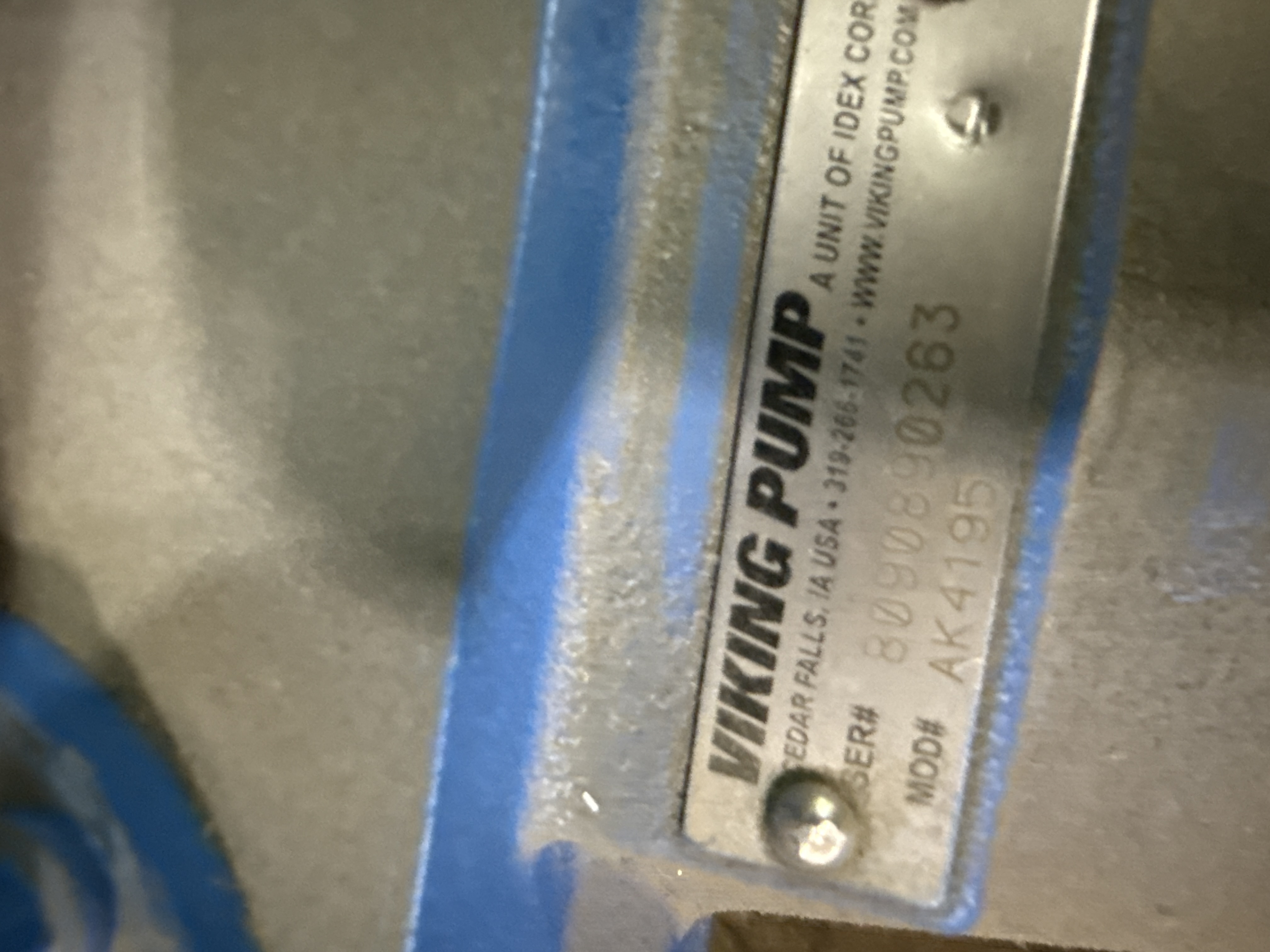 VIKING PUMP GR 2.1/2 IN 50 GPM NPT CI Pump