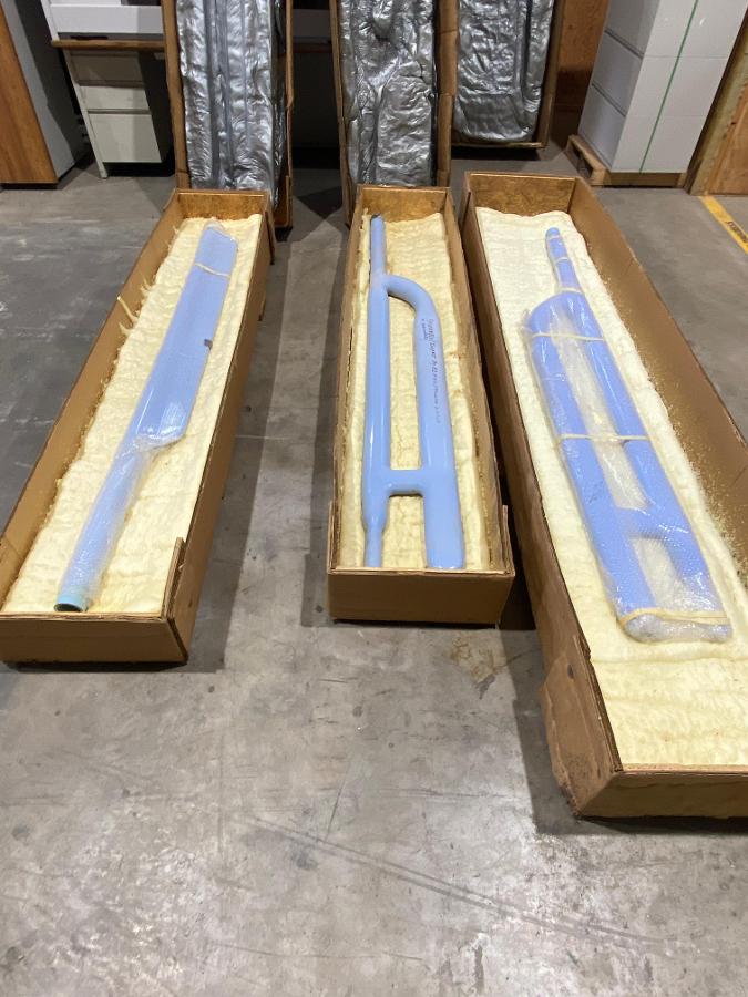 Surplus Glass Lined Baffles